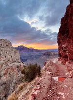Grand Canyon at Sunrise South Kaibab Trail