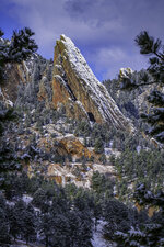 The Boulder Flatirons