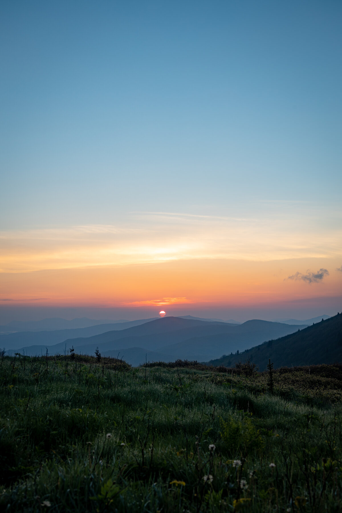 Sunset Over Balds